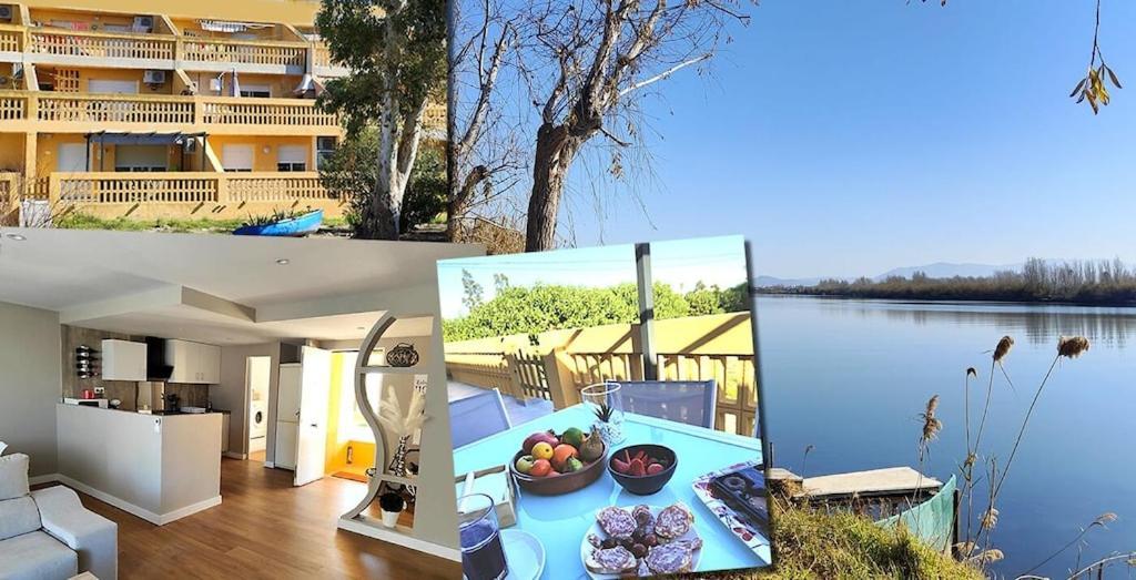 Superbe Appartement Terrasse Entierement Renove Au Bord De L'Ebre Deltebre Exterior foto