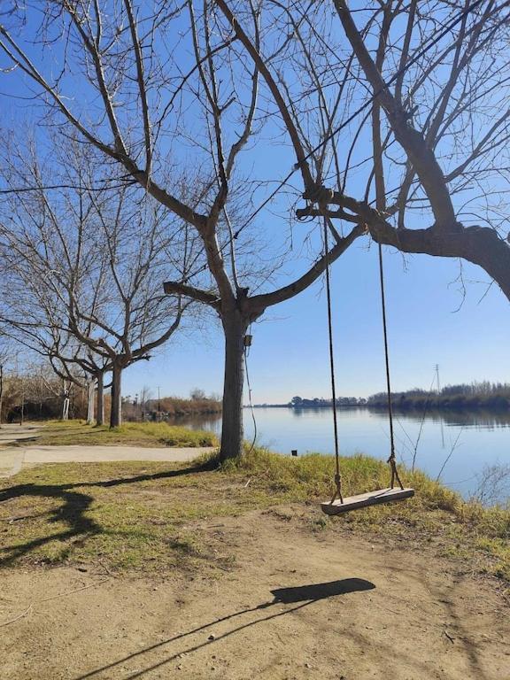 Superbe Appartement Terrasse Entierement Renove Au Bord De L'Ebre Deltebre Exterior foto